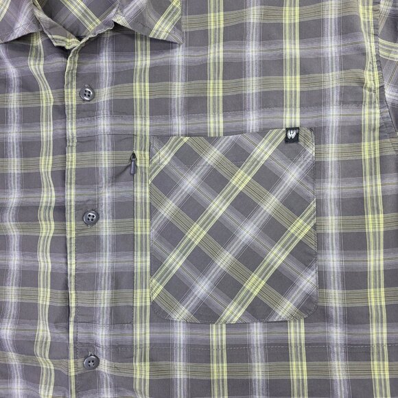 Blackhawk Warrior Wear Shirt Mens XL Brown Plaid Button Up Tactical Outdoor Work - Picture 3 of 13